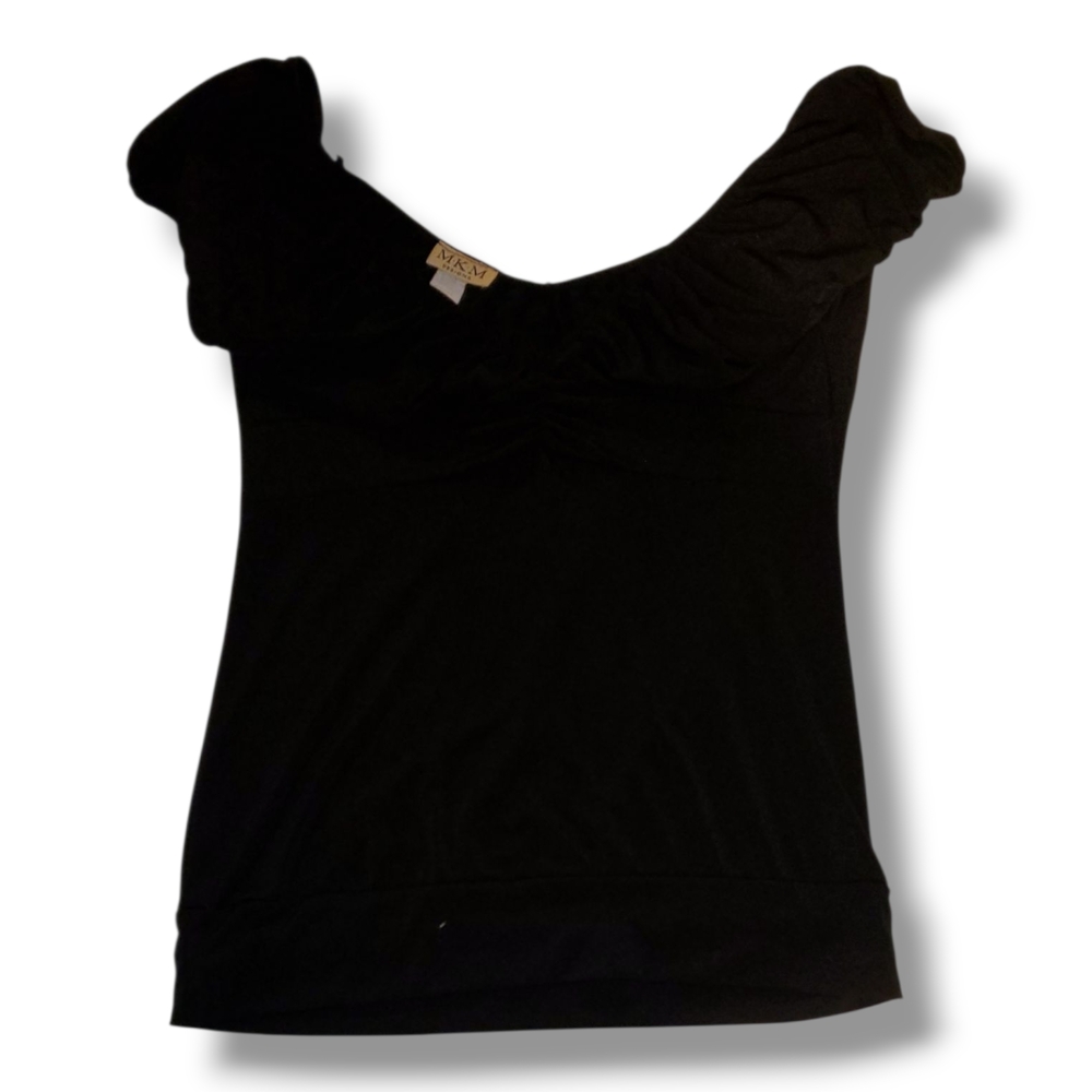 Elegant Black Women's Top